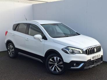 SPOTICAR Suzuki Sx4 S-cross 1.4 Boosterjet Mhev Sz-t Euro 6 (s/s) 5dr Used Car - Suv Hybrid White - Trowbridge - 1200565483_1