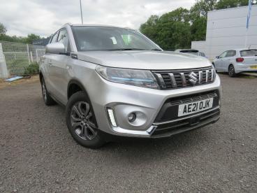 SPOTICAR Suzuki Vitara 1.4 Boosterjet Mhev Sz4 Euro 6 (s/s) 5dr Used Car - Suv Hybrid Silver - Rugby - 1200531608_1