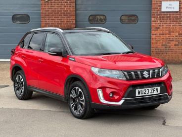 SPOTICAR Suzuki Vitara 1.4 Boosterjet Mhev Sz5 Allgrip Euro 6 (s/s) 5dr Used Car - Suv Hybrid Red - Billinghay - 1200546072_1