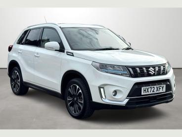 SPOTICAR Suzuki Vitara 1.4 Boosterjet Mhev Sz5 Euro 6 (s/s) 5dr Used Car - Suv Hybrid White - Eastbourne - 1200551507_1