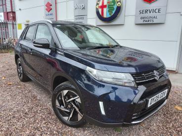 SPOTICAR Suzuki Vitara 1.4 Boosterjet Mhev Ultra Euro 6 (s/s) 5dr Used Car - Suv Hybrid Blue - Shrewsbury - 1200559956_1