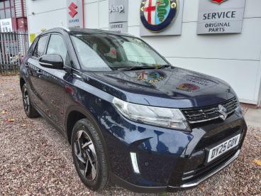 SPOTICAR Suzuki Vitara 1.4 Boosterjet Mhev Ultra Euro 6 (s/s) 5dr Used Car - Suv Hybrid Blue - Shrewsbury - 1200559956_5