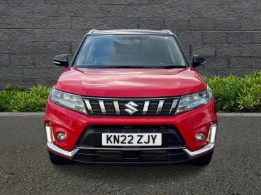 SPOTICAR Suzuki Vitara 1.4 Boosterjet Mhev Sz5 Euro 6 (s/s) 5dr Used Car - Suv Hybrid Red - Weymouth - 1200562658_2