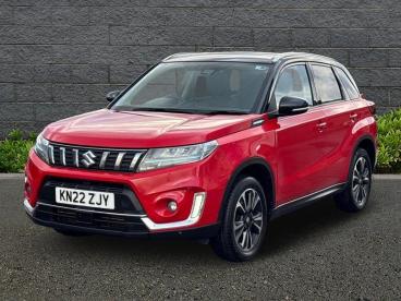 SPOTICAR Suzuki Vitara 1.4 Boosterjet Mhev Sz5 Euro 6 (s/s) 5dr Used Car - Suv Hybrid Red - Weymouth - 1200562658_3