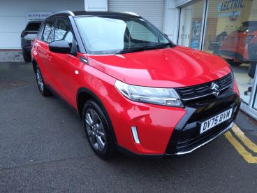 SPOTICAR Suzuki Vitara 1.5 Motion Ags Auto Euro 6 (s/s) 5dr Used Car - Suv Hybrid Red - Shrewsbury - 1200566215_1