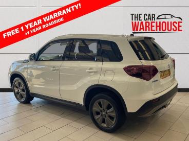 SPOTICAR Suzuki Vitara 1.5 Sz-t Ags Auto Euro 6 (s/s) 5dr Used Car - Suv Hybrid White - Bridgend - 1200571941_2