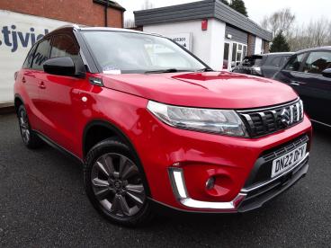 SPOTICAR Suzuki Vitara 1.4 Boosterjet Mhev Sz-t Euro 6 (s/s) 5dr Used Car - Suv Hybrid Red - Telford - 1200583920_1