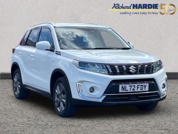 SPOTICAR Suzuki Vitara 1.4 Boosterjet Mhev Sz-t Euro 6 (s/s) 5dr Used Car - Suv Hybrid White - Ashington - 1200598962_1