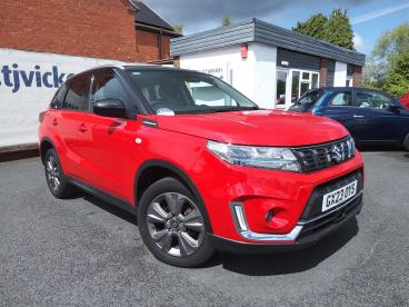 SPOTICAR Suzuki Vitara 1.4 Boosterjet Mhev Sz-t Euro 6 (s/s) 5dr Used Car - Suv Hybrid Red - Telford - 1200600981_1