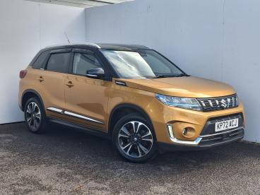 SPOTICAR Suzuki Vitara 1.4 Boosterjet Mhev Sz5 Allgrip Euro 6 (s/s) 5dr Used Car - Suv Hybrid Yellow - Trowbridge - 1200604924_1