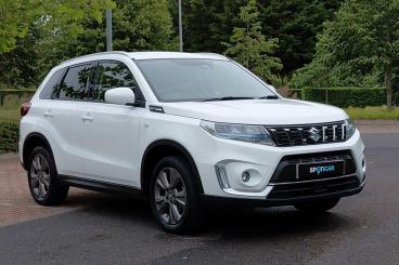 SPOTICAR Suzuki Vitara 1.4 Boosterjet Mhev Sz-t Euro 6 (s/s) 5dr Used Car - Suv Hybrid White - Littlehampton - 1200608272_1