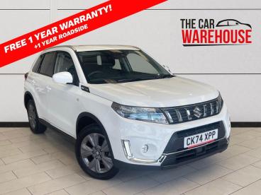 SPOTICAR Suzuki Vitara 1.5 Sz-t Ags Auto Euro 6 (s/s) 5dr Used Car - Suv Hybrid White - Bridgend - 1200619569_1