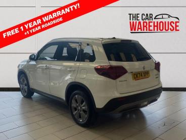 SPOTICAR Suzuki Vitara 1.5 Sz-t Ags Auto Euro 6 (s/s) 5dr Used Car - Suv Hybrid White - Bridgend - 1200619569_2