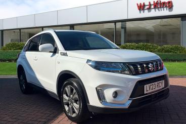 SPOTICAR Suzuki Vitara 1.4 Boosterjet Mhev Sz-t Euro 6 (s/s) 5dr Used Car - Suv Hybrid White - Bromley - 1200622334_1
