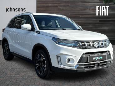 SPOTICAR Suzuki Vitara 1.4 Boosterjet Mhev Sz5 Euro 6 (s/s) 5dr Used Car - Suv Hybrid White - Swindon - 1200640522_1