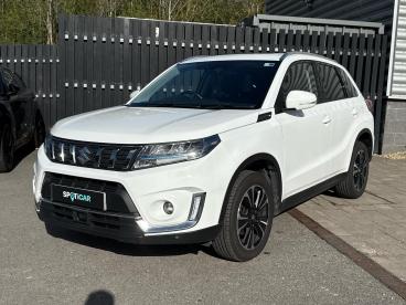 SPOTICAR Suzuki Vitara 1.4 Boosterjet Mhev Sz5 Euro 6 (s/s) 5dr Used Car - Suv Hybrid White - Swindon - 1200640522_4
