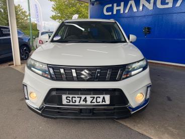 SPOTICAR Suzuki Vitara 1.4 Boosterjet Mhev Sz-t Euro 6 (s/s) 5dr Used Car - Suv Hybrid White - Shrewsbury - 1200644413_2