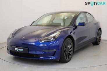 SPOTICAR Tesla Model 3 (dual Motor) Performance Auto 4wde 4dr (performanc Used Car - Saloon Electric Blue - Wellingborough - 1200558562_3