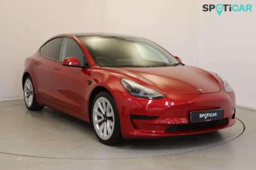 SPOTICAR Tesla Model 3 Standard Range Plus Auto Rwd 4dr Used Car - Saloon Electric Red - Wellingborough - 1200558574_1