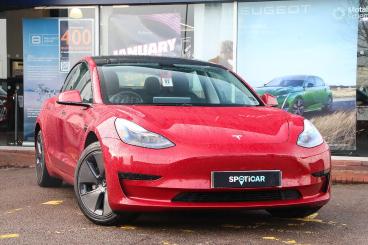 SPOTICAR Tesla Model 3 Standard Range Plus Auto Rwd 4dr Used Car - Saloon Electric Red - Bulkington - 1200569311_1