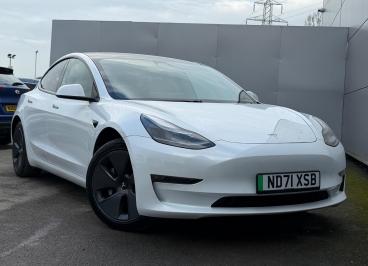 SPOTICAR Tesla Model 3 (dual Motor) Long Range Auto 4wde 4dr Used Car - Saloon Electric White - Darlington - 1200584657_1