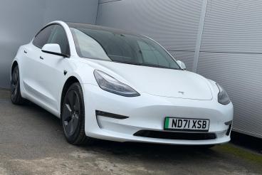 SPOTICAR Tesla Model 3 (dual Motor) Long Range Auto 4wde 4dr Used Car - Saloon Electric White - Darlington - 1200584657_5