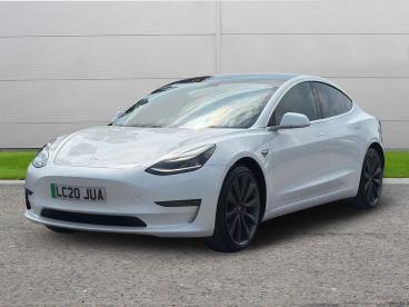 SPOTICAR Tesla Model 3 (dual Motor) Performance Auto 4wde 4dr (performanc Used Car - Saloon Electric White - Selby - 1200601790_3