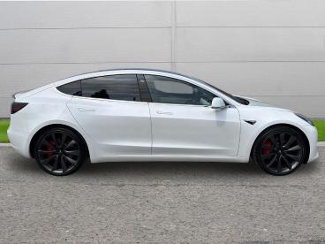 SPOTICAR Tesla Model 3 (dual Motor) Performance Auto 4wde 4dr (performanc Used Car - Saloon Electric White - Selby - 1200601790_4
