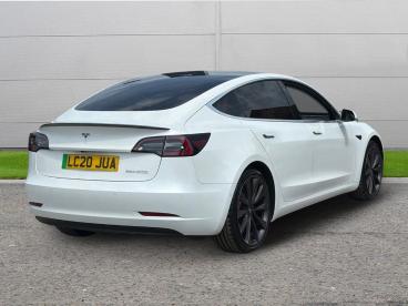 SPOTICAR Tesla Model 3 (dual Motor) Performance Auto 4wde 4dr (performanc Used Car - Saloon Electric White - Selby - 1200601790_5