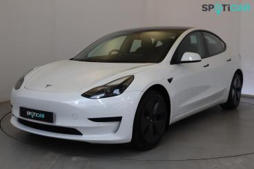 SPOTICAR Tesla Model 3 Standard Range Plus Auto Rwd 4dr Used Car - Saloon Electric White - Wellingborough - 1200625150_2