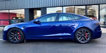 SPOTICAR Tesla Model S Models (tri Motor) Plaid Auto 4wde 5dr Used Car - Saloon Electric Blue - Cheltenham - 1200563246_4