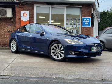SPOTICAR Tesla Model S Models (dual Motor) Long Range Auto 4wd 5dr Used Car - Saloon Electric Blue - Warwick - 1200575938_1
