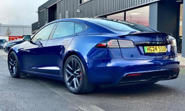 SPOTICAR Tesla Model S Models (tri Motor) Plaid Auto 4wde 5dr Used Car - Saloon Electric Blue - Cheltenham - 1200592434_5