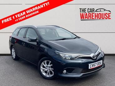 SPOTICAR Toyota Auris 1.2 Vvt-i Icon Touring Sports Euro 6 (s/s) 5dr (sa Used Car - Estate Petrol Grey - Bridgend - 1200624447_1