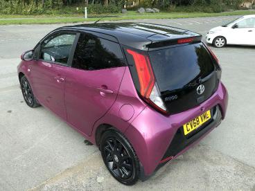 SPOTICAR Toyota Aygo 1.0 Vvt-i X-cite Euro 6 5dr Used Car - City Car Petrol Purple - Swansea - 1200552142_5