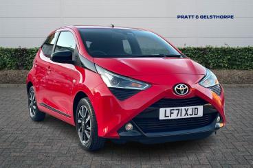 SPOTICAR Toyota Aygo 1.0 Vvt-i X-trend X-shift Euro 6 5dr (safety Sense Used Car - City Car Petrol Red - Newark On Trent - 1200557427_1