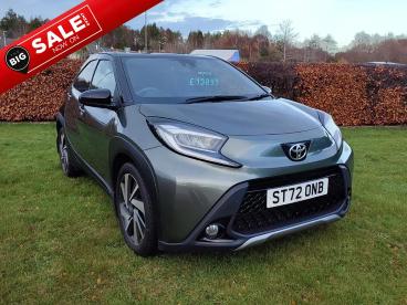 SPOTICAR Toyota Aygo 1.0 Vvt-i Exclusive Euro 6 (s/s) 5dr Used Car - City Car Petrol Green - Invergordon - 1200565517_1
