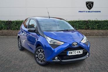 SPOTICAR Toyota Aygo 1.0 Vvt-i X-clusiv X-shift Euro 6 5dr Used Car - City Car Petrol Blue - Newark On Trent - 1200579336_1