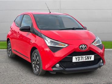 SPOTICAR Toyota Aygo 1.0 Vvt-i X-trend Euro 6 (s/s) 5dr Used Car - City Car Petrol Red - Selby - 1200594954_1