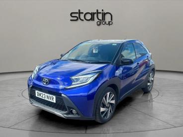 SPOTICAR Toyota Aygo 1.0 Vvt-i Exclusive Euro 6 (s/s) 5dr Used Car - City Car Petrol Blue - Redditch - 1200602127_1