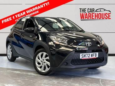 SPOTICAR Toyota Aygo 1.0 Vvt-i Pure 5dr Auto Used Car - City Car Petrol Black - Swansea - 1200605650_1