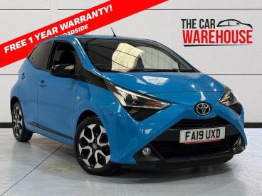 SPOTICAR Toyota Aygo 1.0 Vvt-i X-trend Euro 6 5dr Used Car - City Car Petrol Blue - Swansea - 1200606976_1