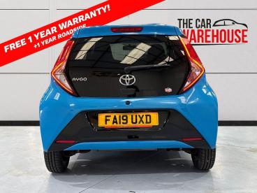 SPOTICAR Toyota Aygo 1.0 Vvt-i X-trend Euro 6 5dr Used Car - City Car Petrol Blue - Swansea - 1200606976_5