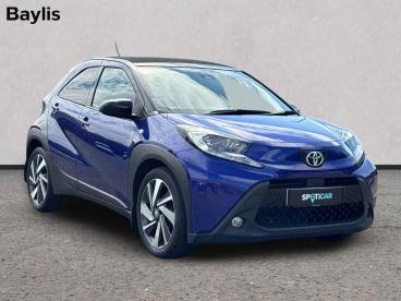 SPOTICAR Toyota Aygo 1.0 Vvt-i Edge Euro 6 (s/s) 5dr Used Car - City Car Petrol Blue - Worcester - 1200615052_1