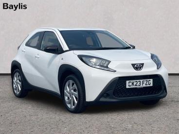 SPOTICAR Toyota Aygo 1.0 Vvt-i Pure X-shift Euro 6 (s/s) 5dr Used Car - City Car Petrol White - Ross-on-wye - 1200619534_1