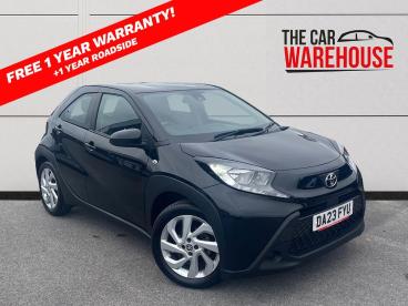 SPOTICAR Toyota Aygo 1.0 Vvt-i Pure X-shift Euro 6 (s/s) 5dr Used Car - City Car Petrol Black - Bridgend - 1200623004_1