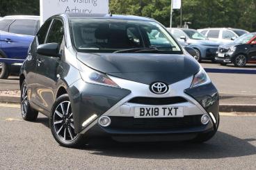 SPOTICAR Toyota Aygo 1.0 Vvt-i X-style Euro 6 5dr Used Car - City Car Petrol Grey - Walsall - 1200623883_1