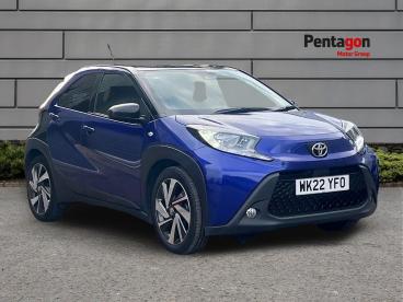 SPOTICAR Toyota Aygo 1.0 Vvt-i Edge Euro 6 (s/s) 5dr Used Car - City Car Petrol Blue - Scunthorpe - 1200632217_1
