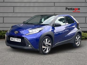 SPOTICAR Toyota Aygo 1.0 Vvt-i Edge Euro 6 (s/s) 5dr Used Car - City Car Petrol Blue - Scunthorpe - 1200632217_3