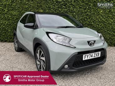 SPOTICAR Toyota Aygo 1.0 Vvt-i Edge X-shift Euro 6 (s/s) 5dr Used Car - City Car Petrol Green - Peterborough - 1200634209_1